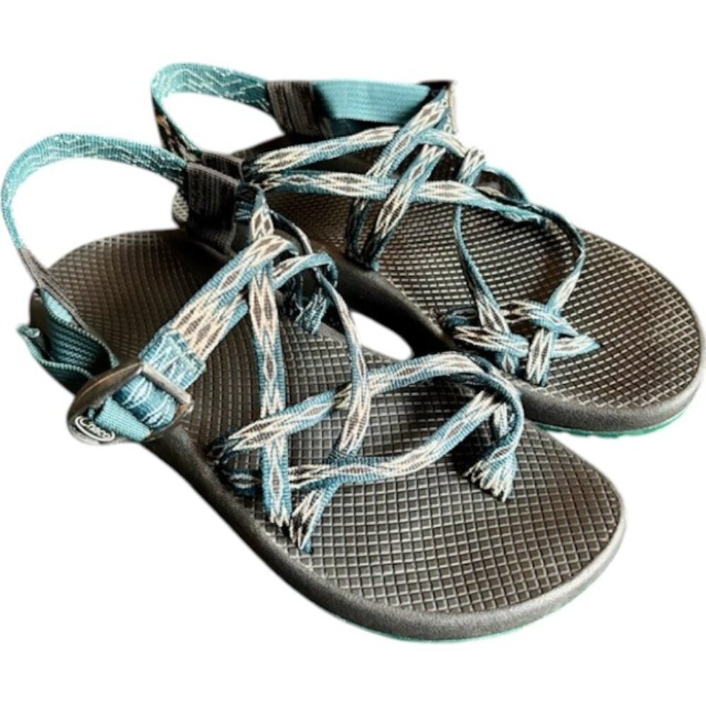Chaco ZX/2 Dual Adjustable Straps Classic Sandal - Forest Green/Black - 10